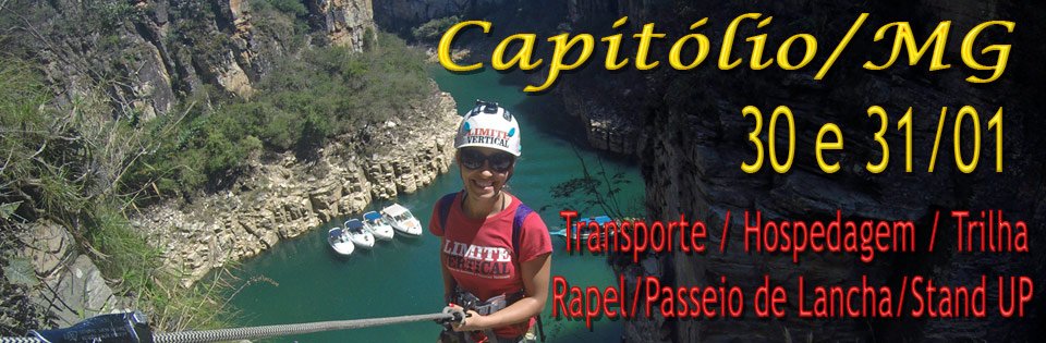 CAPITLIO - Rapel em Cachoeira, Passeio de Lancha, Trilha, StandUP
